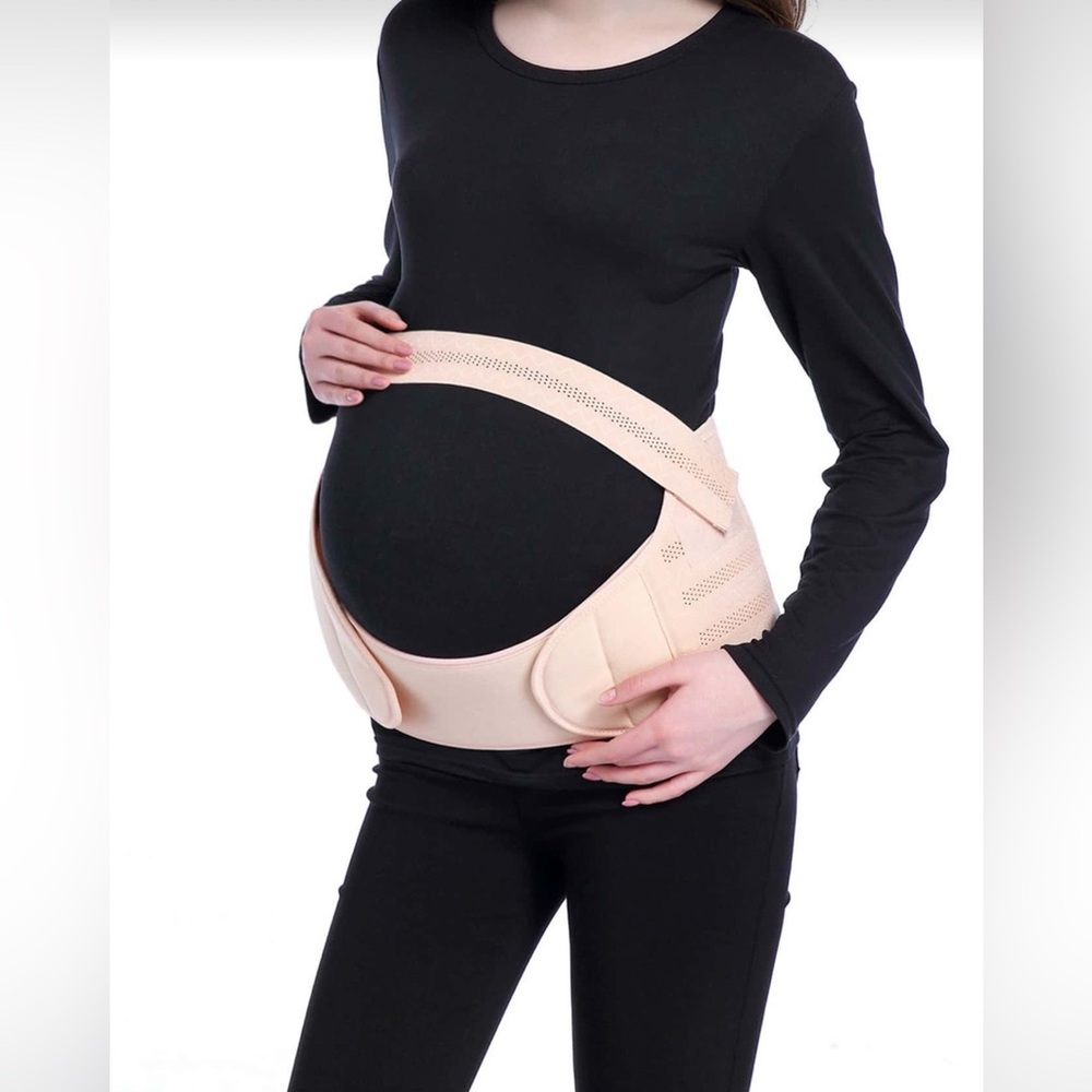 Women's Maternity Support Belt - Beige